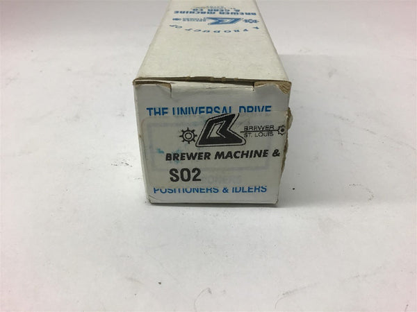 (NEW) BREWER MACHINE & GEAR CO. S02 Drive Tensioner