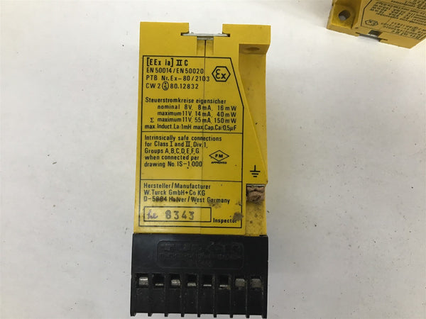Turck Elektronix MS 1-22 ExO-R Amplifier Relay Lot Of 2 – BME Bearings and  Surplus