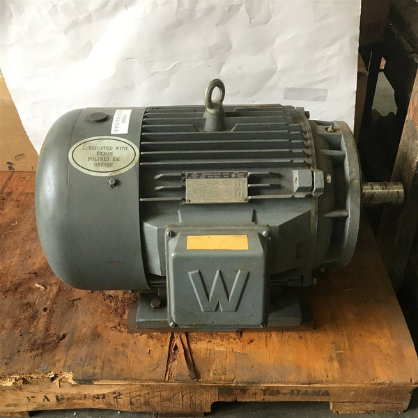 WORLDWIDE WWE15-12-284TC 15 HP AC MOTOR 230/460 VOLTS 1185 RPM 6P 284T –  BME Bearings and Surplus