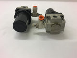 SMC NAE2060-N01 0.1-0.85 MPa Regulator Lot of 2