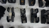 Lot Of 35, 1 Pole Fuse Blocks, Various Manufacturers, Styles, And Various Mounts