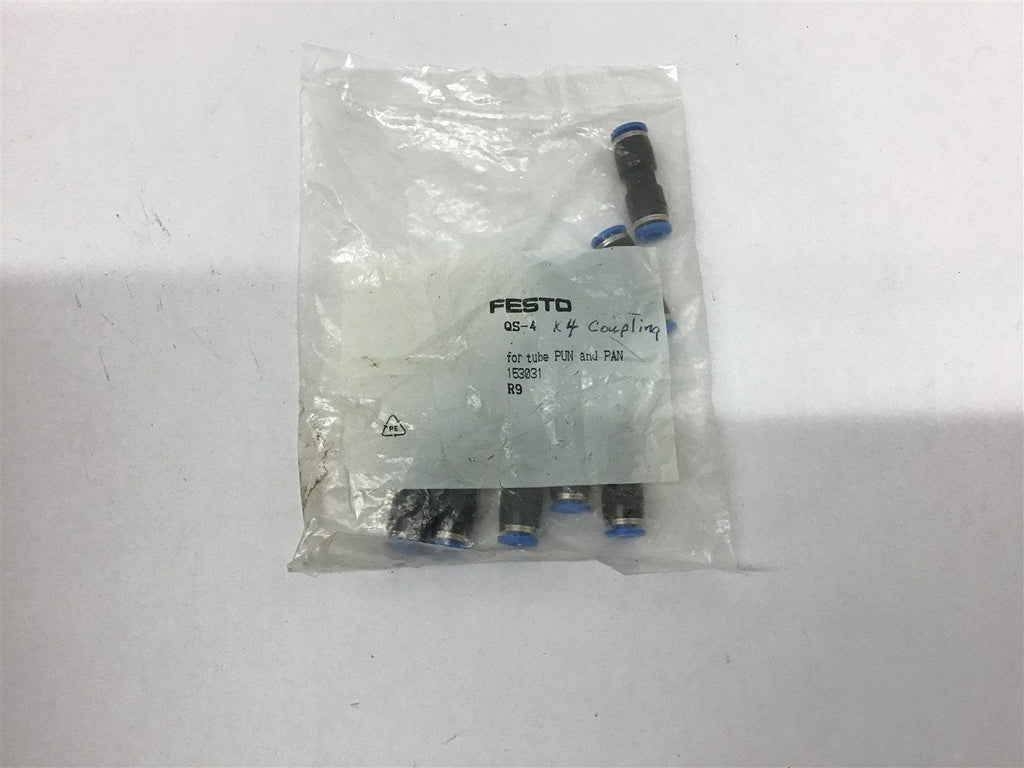 Festo QS-4x4 Coupling Lot of 10