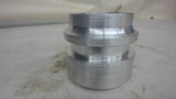 2-ALUMINUM HYDRAULIC CYLINDER PISTON, 2-1/4" OD X 2" LONG X 1" BORE AS PICTURED