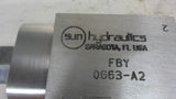 SUN HYDRAULICS, FBY 0G63-A2, MANIFOLD/CARTRIDGE ASSEMBLY