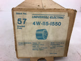 Universal Electric 4W-115-1550 .35 Amps 115 Volts 1550 Rpm