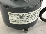 Universal Electric 4W-115-1550 .35 Amps 115 Volts 1550 Rpm