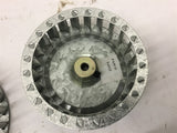 Fasco 1-6113 Galvanized Blower Wheel 1/4" Bore 3 27/32" OD 1" Wide Lot of 4