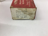 Dayton 1A401 Pillow Block Bearing Flange Type 5/8" Bore