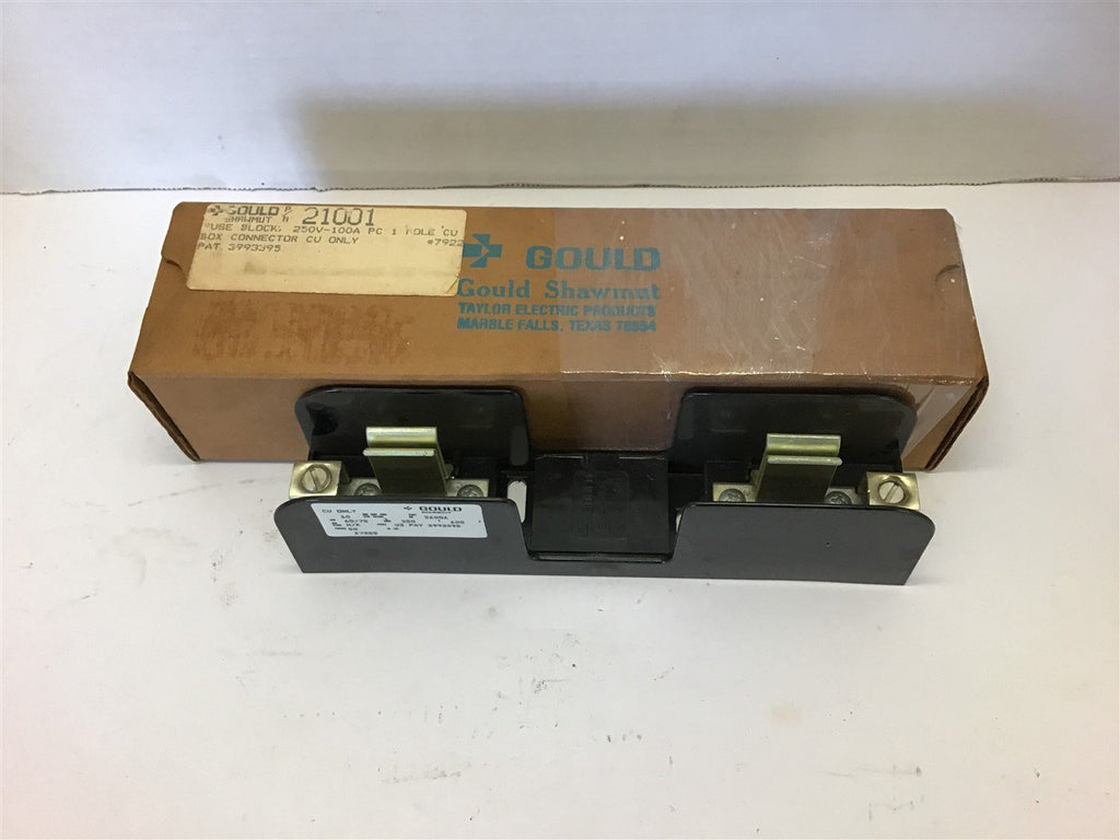 Gould 21001 250 Volts 100 Amp Fuse Block