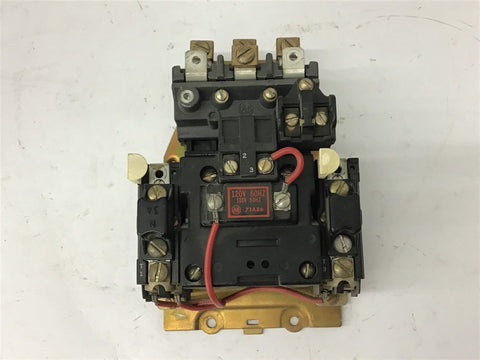 Allen-Bradley 709BOD Nema size 1 Starter 460 Volts @ 10 HP 120 Volt coil