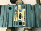 Mac 52A-11-BOA-DM-DDAJ-1KA Solenoid Valve w/ DMB-DDAJ-1KA 24 VDC 120 PSI