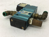 Mac 52A-11-BOA-DM-DDAJ-1KA solenoid Valve w/ DMB-DDAJ-1KA 24 VDC 5.4 W 150 PSI