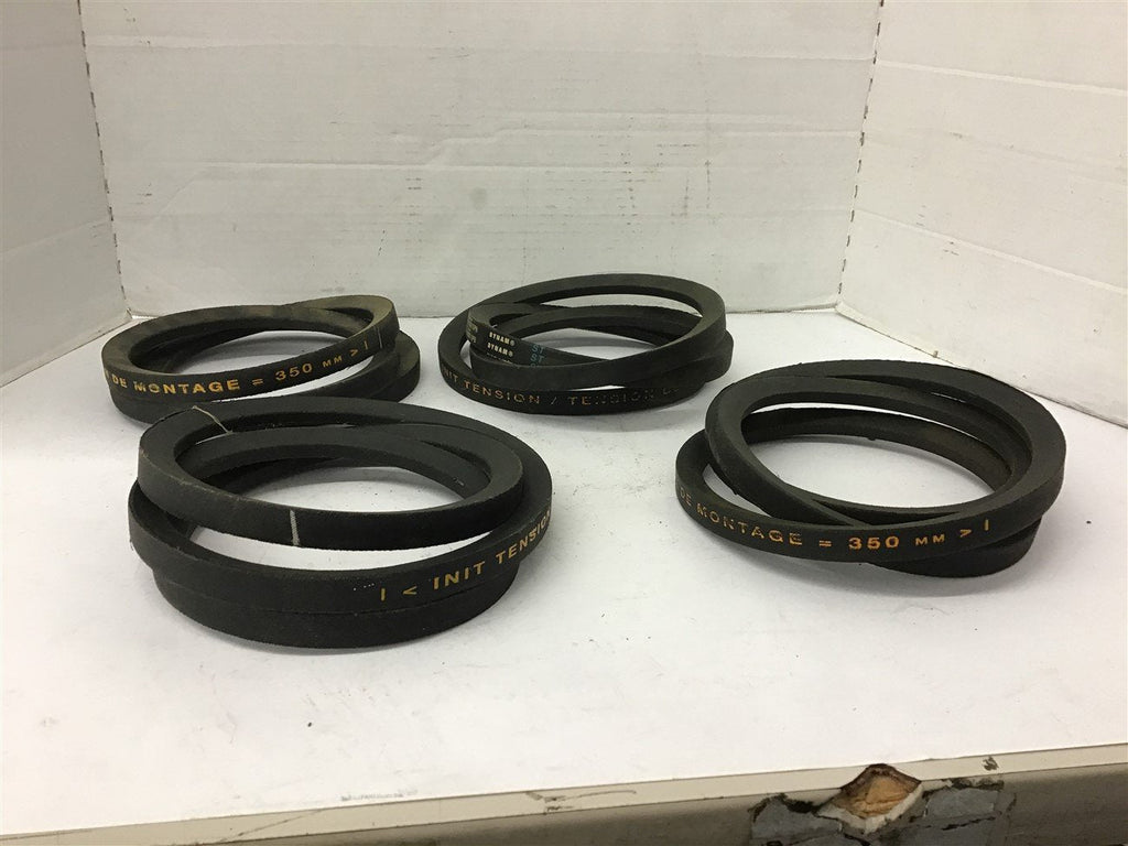 Dynam ST Veco 200 1600 SPB Belt Lot of 4