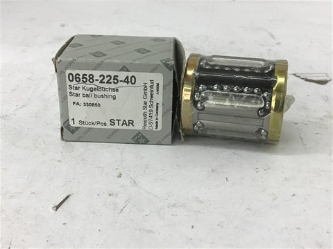 Rexroth 0658-225-40 Linear Ball Bearing Linear Bearing