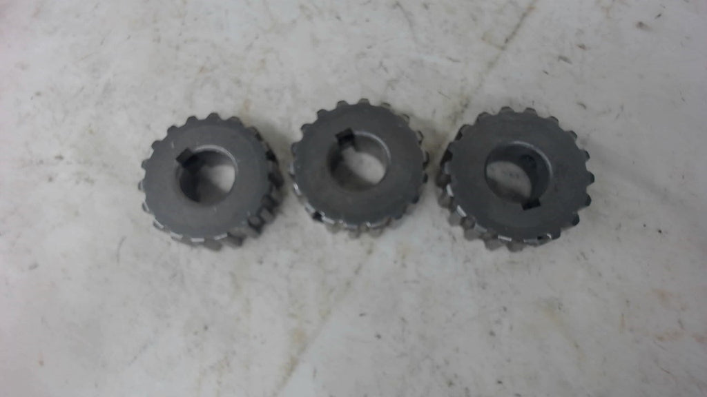 Lot Of 3, Coupling Halfs, 5/8" Id X 1.550" Od X 0.553" Length