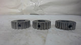 Lot Of 3, Coupling Halfs, 5/8" Id X 1.550" Od X 0.553" Length