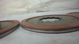 LOT OF 3, BRAKE DISC, GM #ME004903, 5-11/16" OD X 1/4" THICK, 10 TEETH