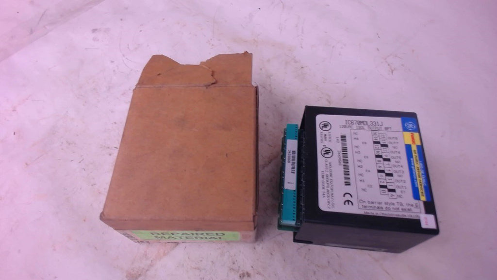 Ge Fanuc, Ic670Mdl331J, Output Module, 120 Vac, 8Pt