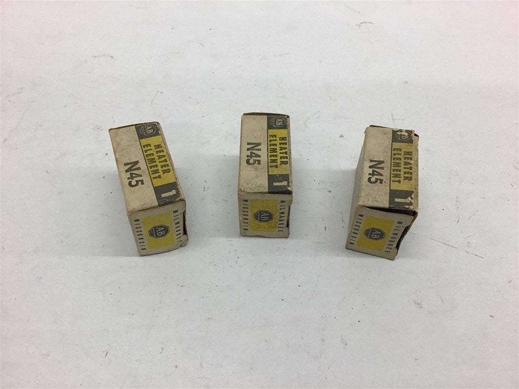 Allen-Bradley N45 Thermal Overload Relay Lot of 3