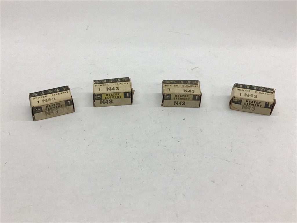 Allen Bradley N43 Heater Element Lot of 4