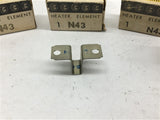 Allen Bradley N43 Heater Element Lot of 4