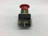 Allen Bradley Pushbutton 800T-GX6D4 Type 4 13 Ser T Red Cap 2 Position