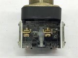 Allen Bradley Pushbutton 800T-GX6D4 Type 4 13 Ser T Red Cap 2 Position