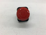 Allen Bradley Pushbutton 800T-GX6D4 Type 4 13 Ser T Red Cap 2 Position