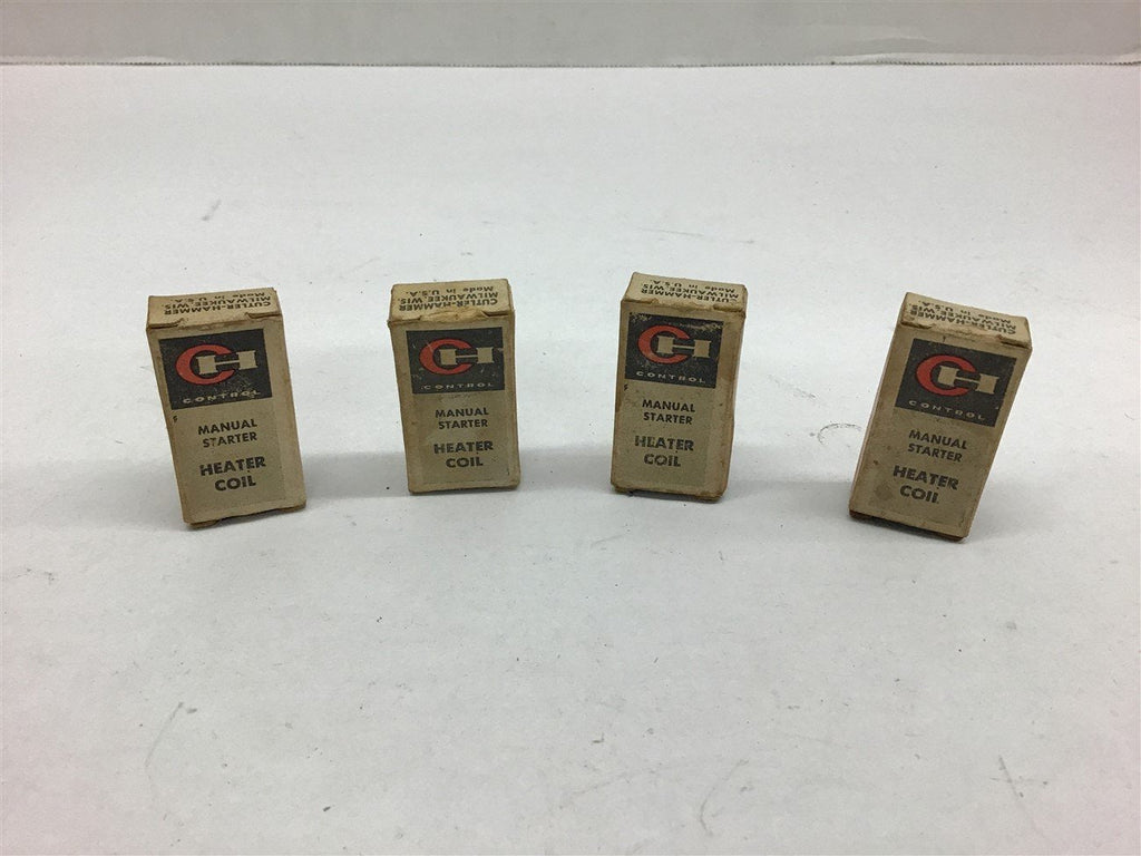 Cutler Hammer H1234 Manual Starter Heater Coil Lot of 4