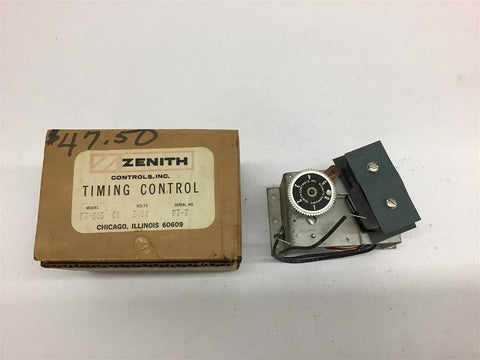 Zenith FR-60S Timing Control 240 Volts