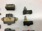 Assorted Lot of Limit Switches and Micro Switches