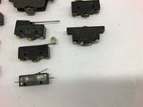 Assorted Lot of Limit Switches and Micro Switches