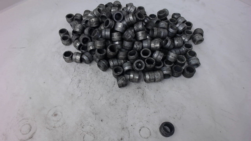 LOT OF 150+, STEEL BUSHINGS, 0.617" LENGTH X 0.795" OD X 0.521" ID