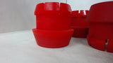 LOT OF 21, URETHANE BUSHINGS AS PICTURED, 3" LONG X 2-5/16" ID