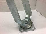 Swivel Castor Brackets Axle Hole 5/8" Lot of 2