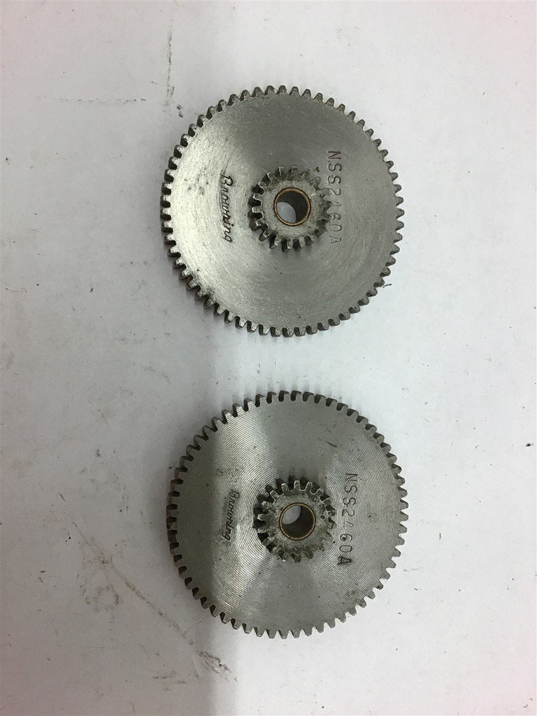 Browning NSS2460A 5/16" Bore Sprocket Lot of 2