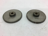 Browning NSS2460A 5/16" Bore Sprocket Lot of 2