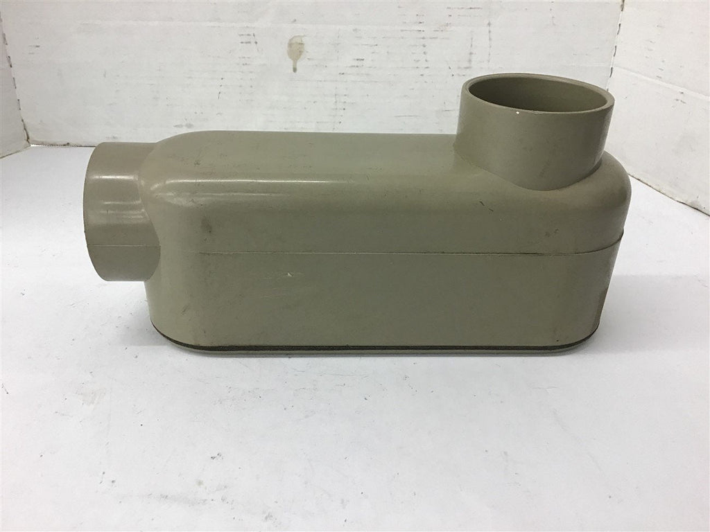Kraloy 2" PVC Conduit Body with Access Cover
