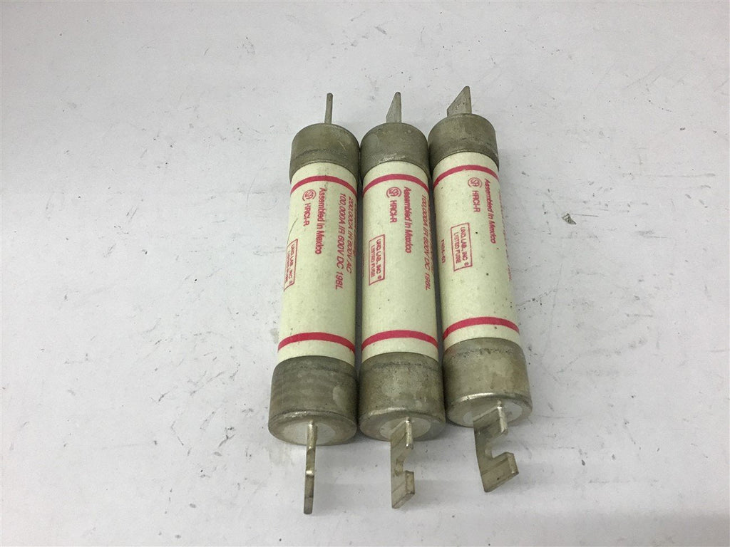 Ferraz Shawmut TRS90R Dual Element Time Delay 90 Amp 600 VAC/DC Fuse Lot of 3