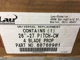 Lau 60760901 26" - 27 Pitch CW 4 Blade Prop