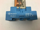 Finder 55.34 Relay 5 amp 250 Volts with Base