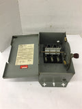 Westinghouse Bryant HUN361 30 Amp Safety Switch 600 Volts Type 1