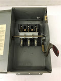 Westinghouse Bryant HUN361 30 Amp Safety Switch 600 Volts Type 1