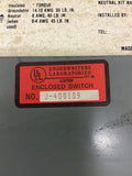 Westinghouse Bryant HUN361 30 Amp Safety Switch 600 Volts Type 1