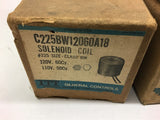 Itt C22BW12060A18 Coil 120 Volts 60 HZ #225 Size Lot of 2