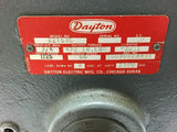 Dayton 2Z153C Gear Reducer 20:1 Ratio 3/4 Input Hp