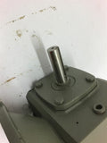 Sterling Electric 2T33BQ030562M 30:1 Ratio Left Angle Gear Reducer .328 Input Hp