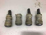 Amphenol 22-15S connector Lot of 4