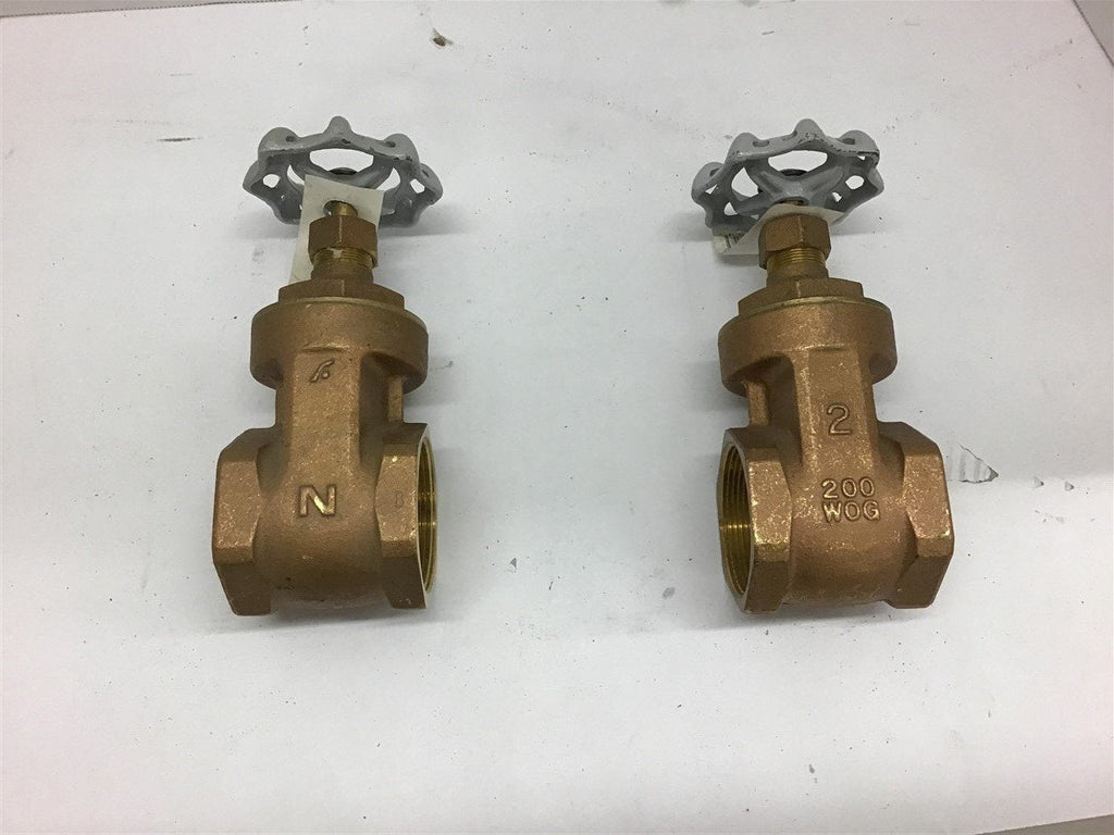 Nibco 2" Valve 200 WOG Lot of 2