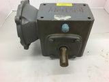 Boston Gear F72120B7H 20:1 Ratio 1.25 HP 13/16" Inlet 1" Outlet